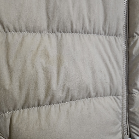 Women's Beige Puffer Jacket - Picture 6 of 10
